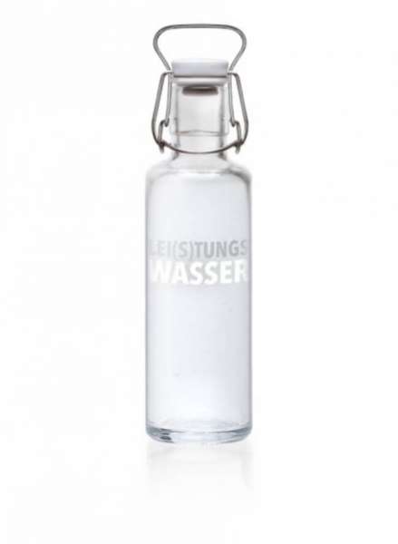 Wasserflasche Soulbottle Lei(s)tungswasser - Vorderansicht