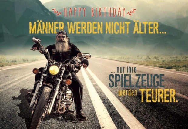 grusskarte-maenner-werden-nicht-aelter