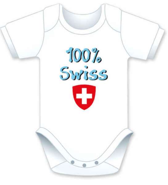 Baby Body 100% Swiss in weiss