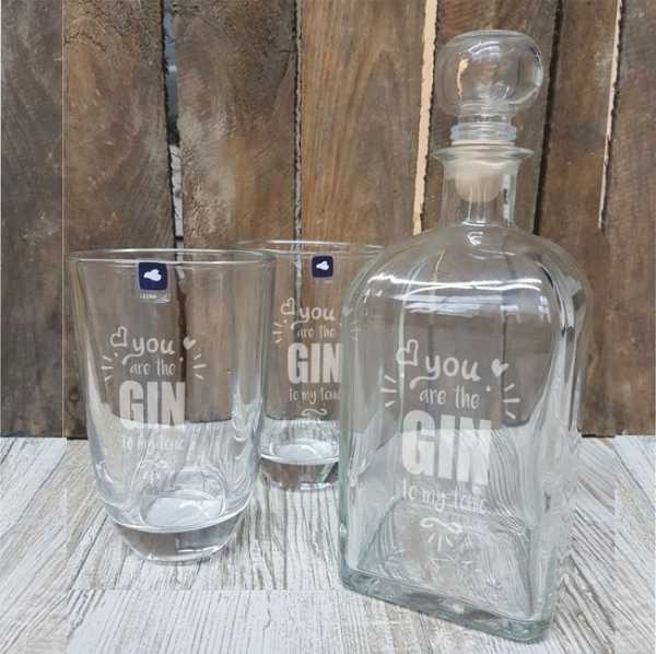 Geschenkset "You are the GIN to my tonic"